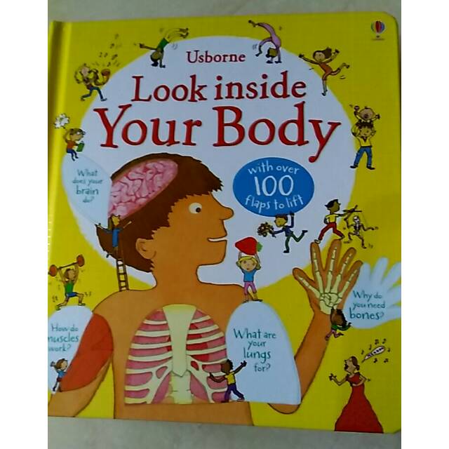 Jual Buku anak import usborne look inside your body | Shopee Indonesia