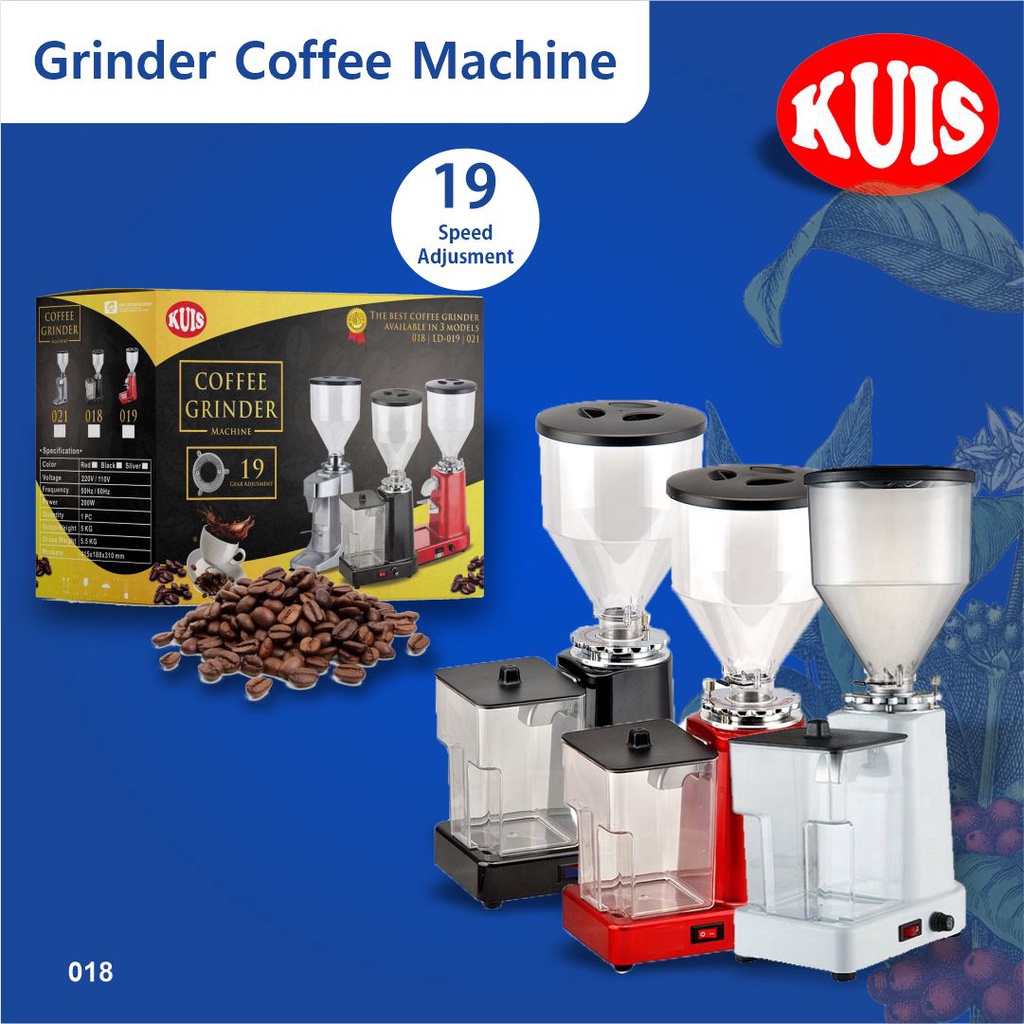 Jual Coffee Bean Grinder Elektrik 018 KUIS Shopee Indonesia