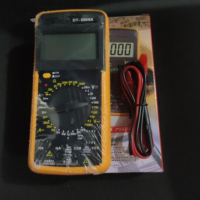 Jual MULTITESTER DIGITAL 9205 EPIC COME BACK / MULTI TESTER DIGITAL