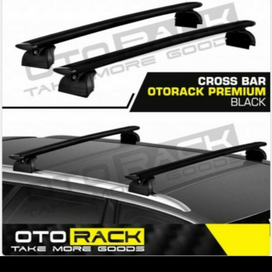Jual Crossbar / Cross Bar / Sport Rack / Kaki Rack Jepit Roof Rail ...