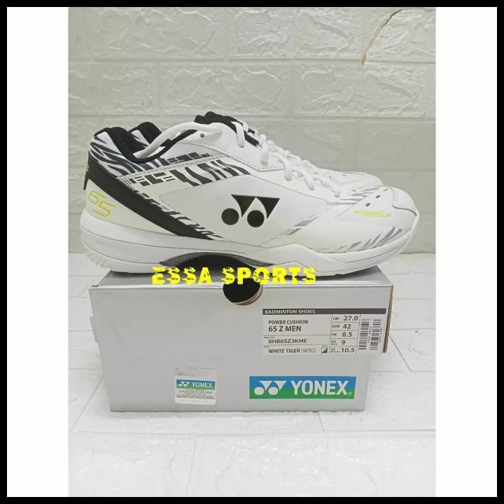 Jual Sepatu Badminton Yonex Shb 65 Z3 Shb65 Z3 Men White Tiger Original ...