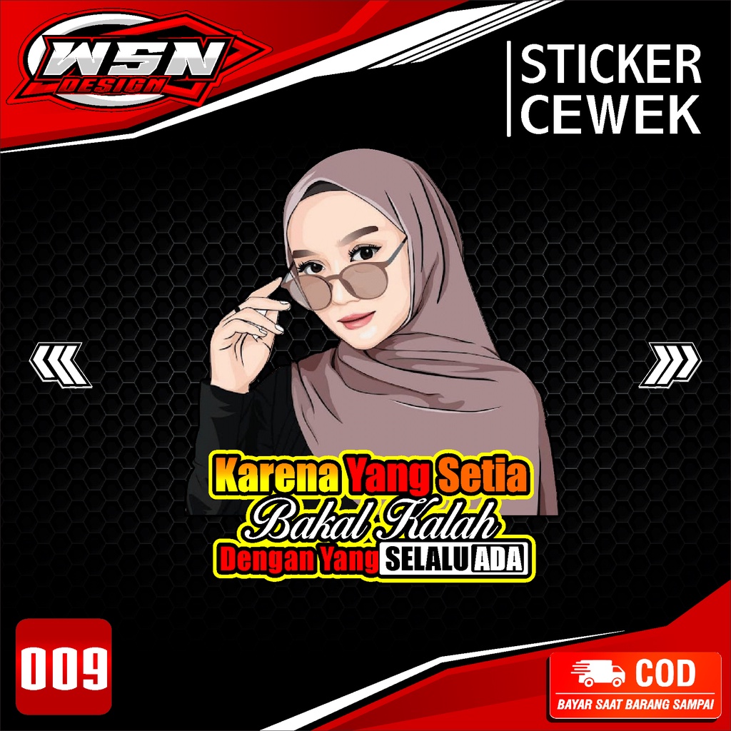 Jual Stiker decal Mobil -Sticker Mobil Dan Motor Variasi Kata-Kata