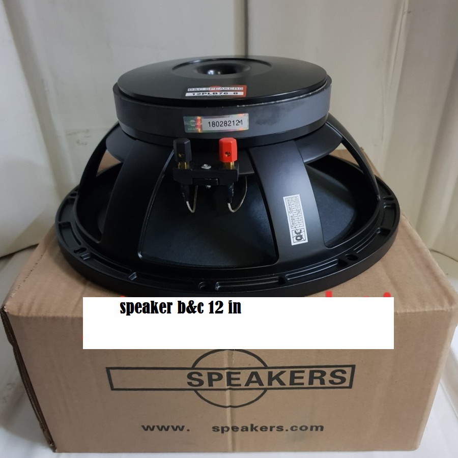 Jual SPEAKER B&C 12PLB76/12 PLB76 12 INCI 500 WATT KOMPONEN SPEAKER ...