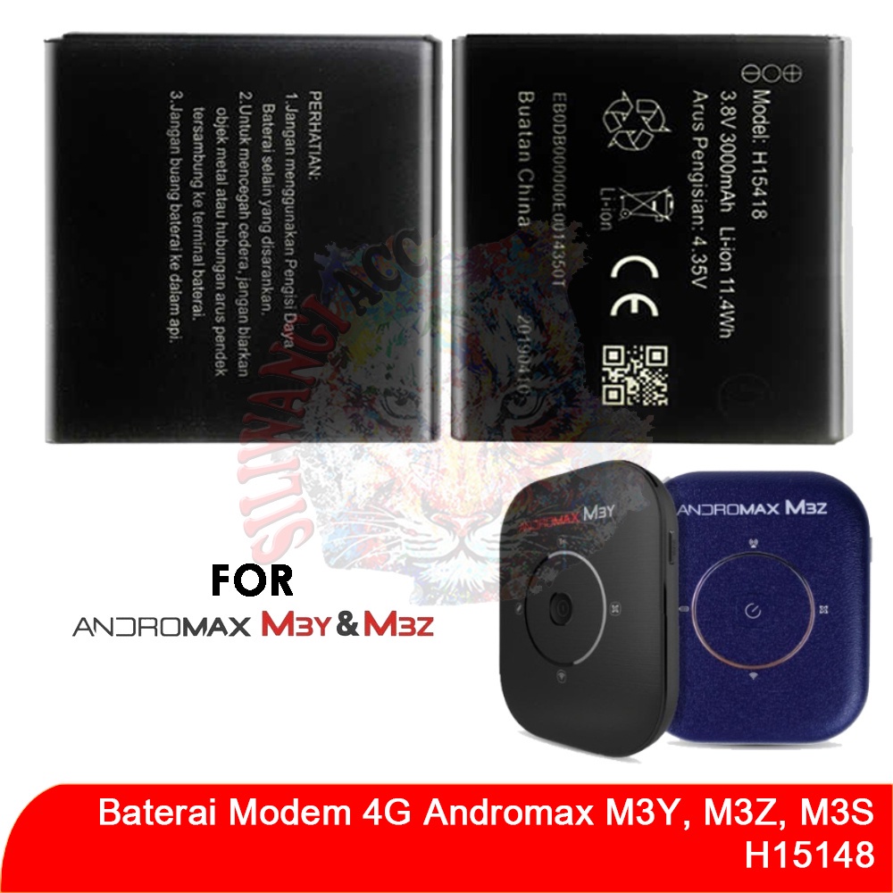Jual Baterai Modem Wifi 4G Smartfren Huawei M3Y M3Z Original Oem ...