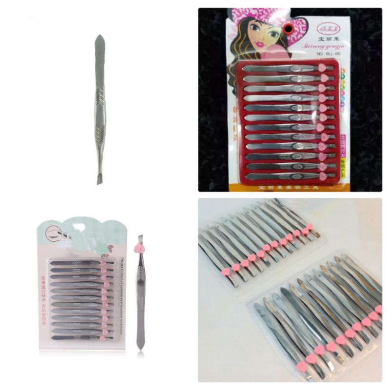 Jual PINSET POLOS / PINSET STAINLESS / 1 PCS | Shopee Indonesia