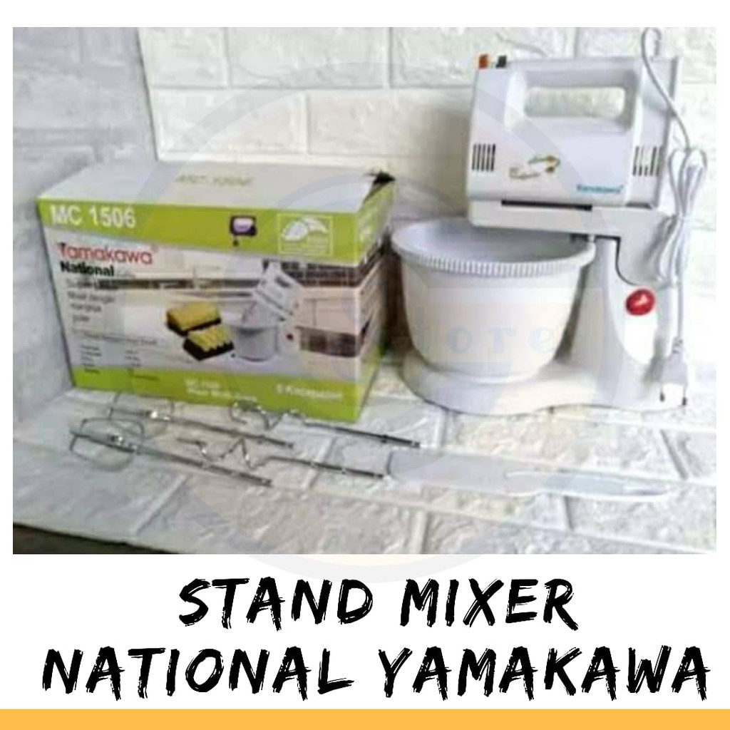Jual Stand Mixer With Bowl National Yamakawa Shopee Indonesia