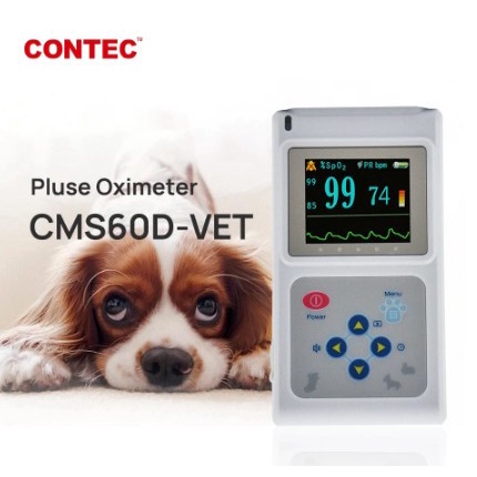Jual CONTEC Vet Veterinary pulse oximeter Handheld SPO2 Pr monitor Vet ...