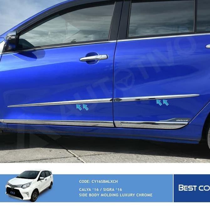 Jual LIST LIS SIDE BODY MOULDING MOLDING CALYA SIGRA MODEL EXCLUSIVE