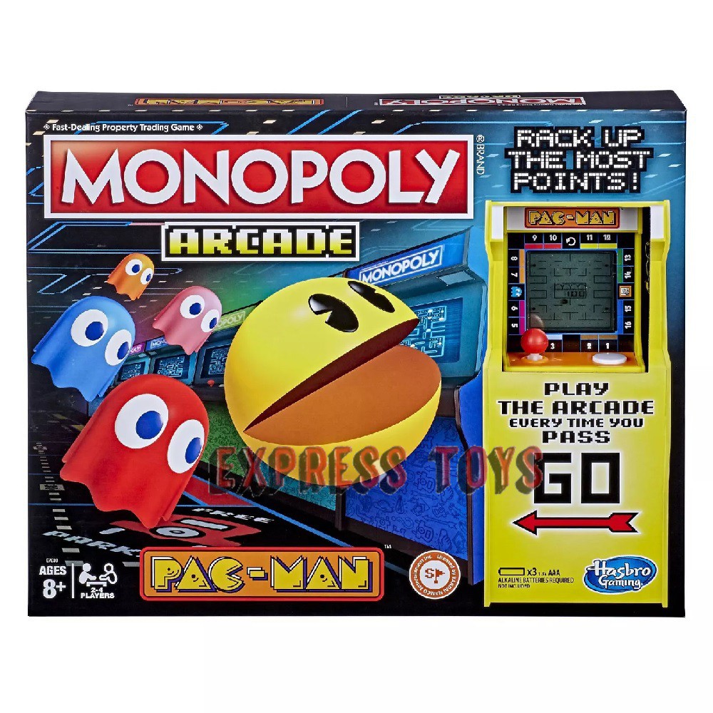 Jual Monopoly Arcade Pac Man Pac-Man Game Hasbro Shopee Indonesia