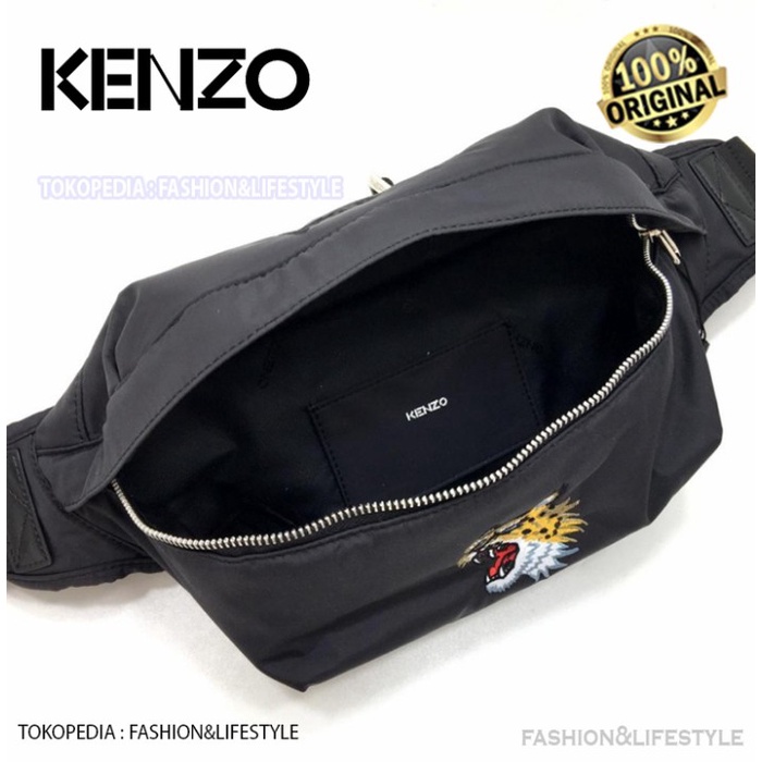 12896 KENZO x KANSAIYAMAMOTO Belt Bag BLACK