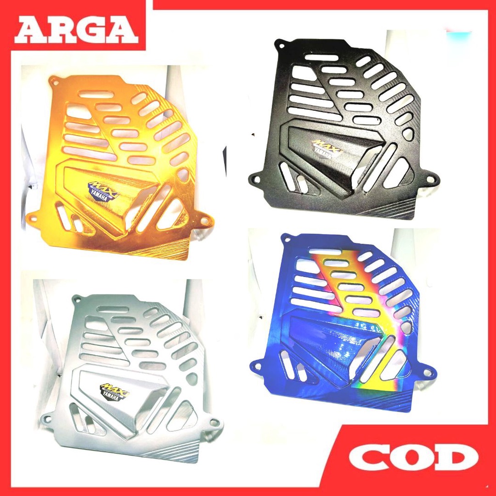 Jual Cover Tutup Radiator Tebal Cnc Nmax Old New Aerox Lexi Maxi Lexy Qq Shopee Indonesia