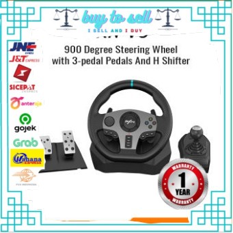 PXN V9 PC Steering Wheel with Pedals and Shifter Indonesia