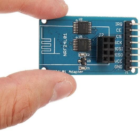 Jual NRF24L01 Shield adapter 3.3v 5v 2.4Ghz wireless arduino uno ...