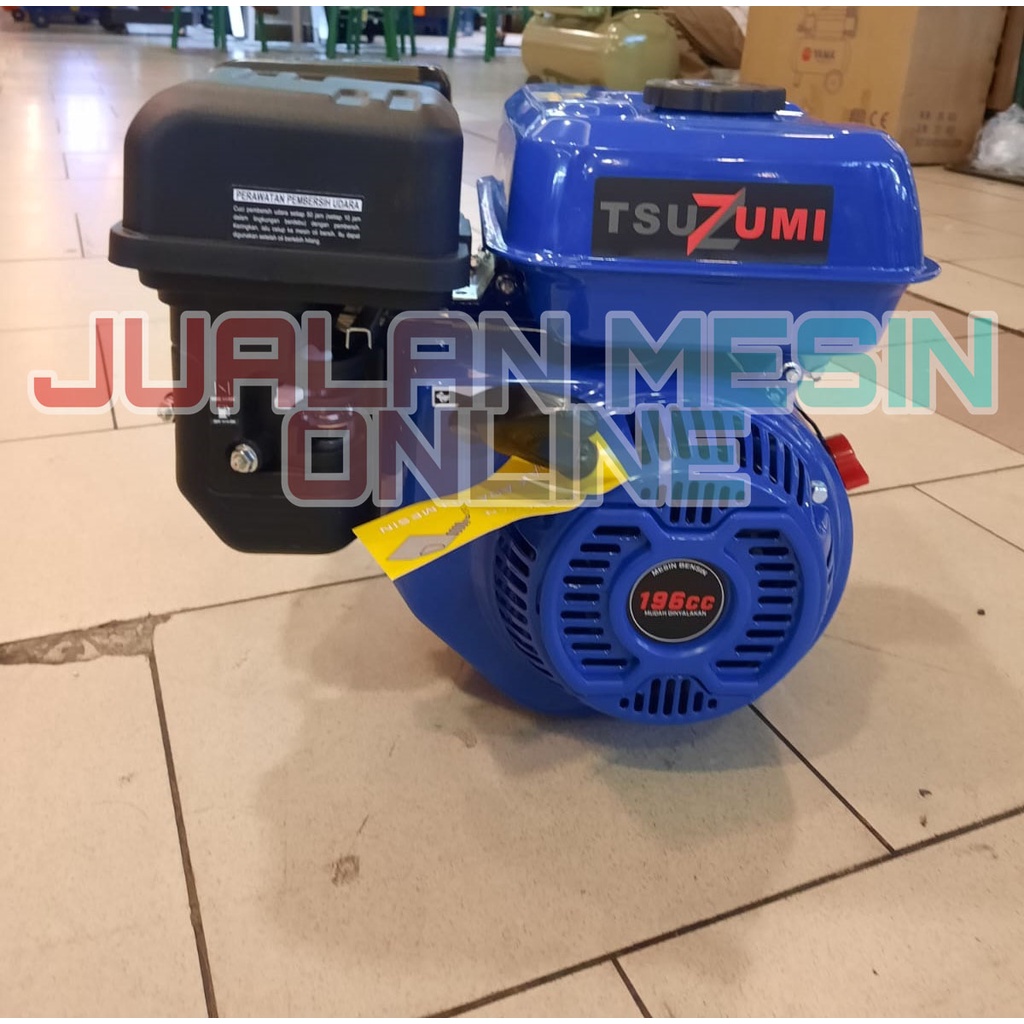 Jual Engine Bensin 6,5 hp / pk Tsuzumi TX200 Mesin Penggerak Bensin ...