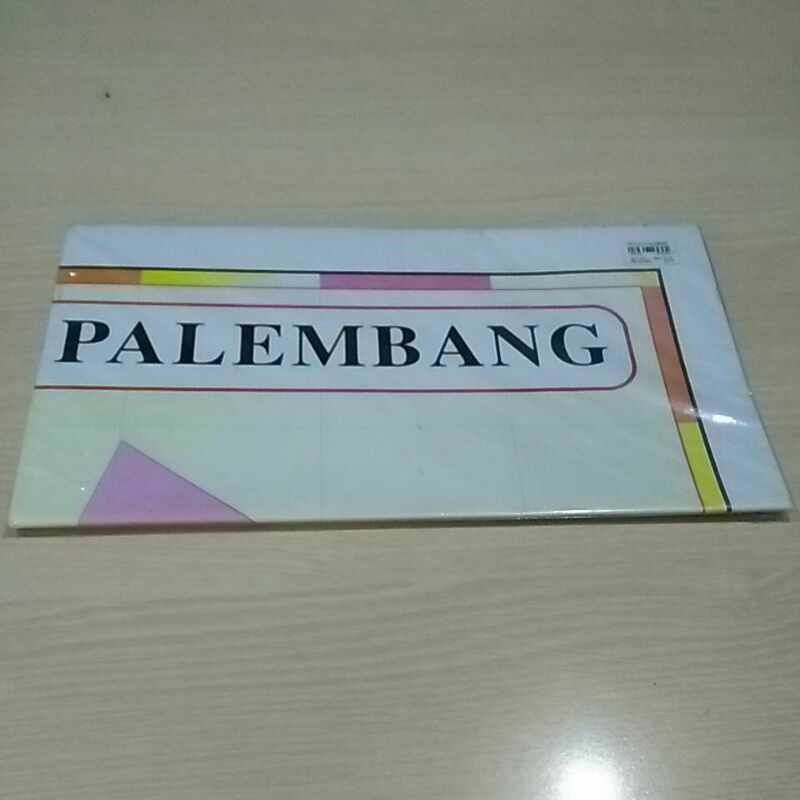 Jual peta kota palembang ukuran 109x79 cm | Shopee Indonesia