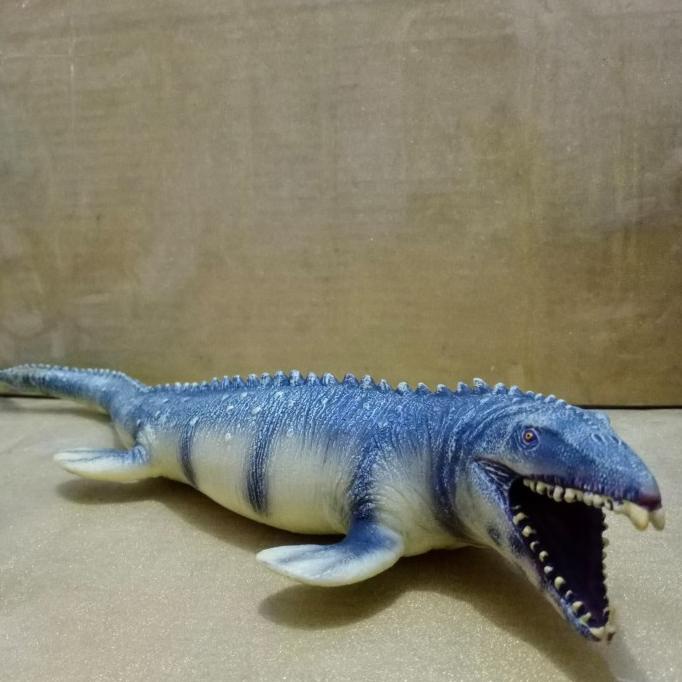 Jual ] figure basilosaurus mosasaurus ikan paus prasejarah