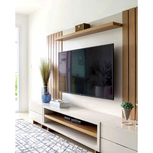 Jual backdrop tv & meja tv | Shopee Indonesia