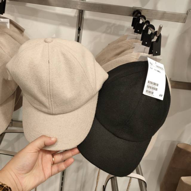 on sale new arrival topi h m unisex cewek cowok