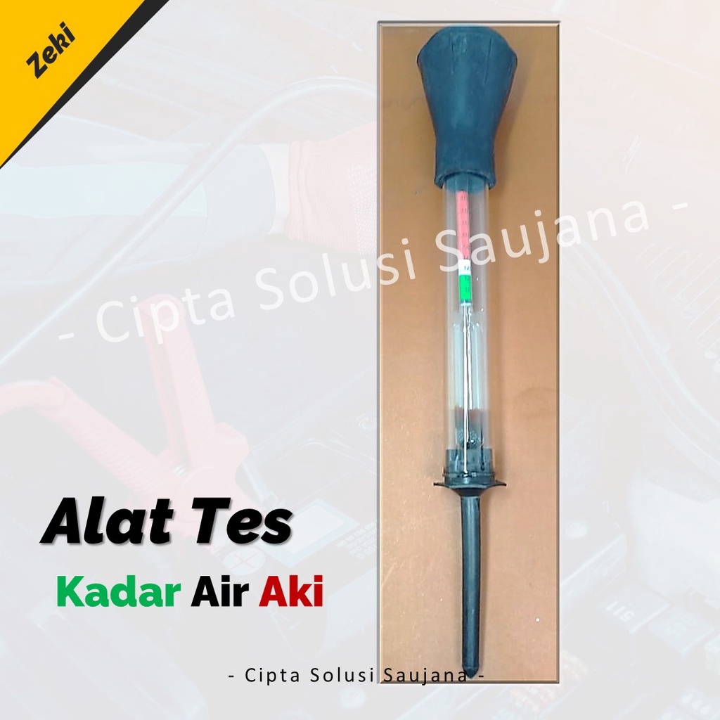 Jual Alat Tes Kadar Air Aki Tester Baterai Aki Mobil Hidrometer Accu