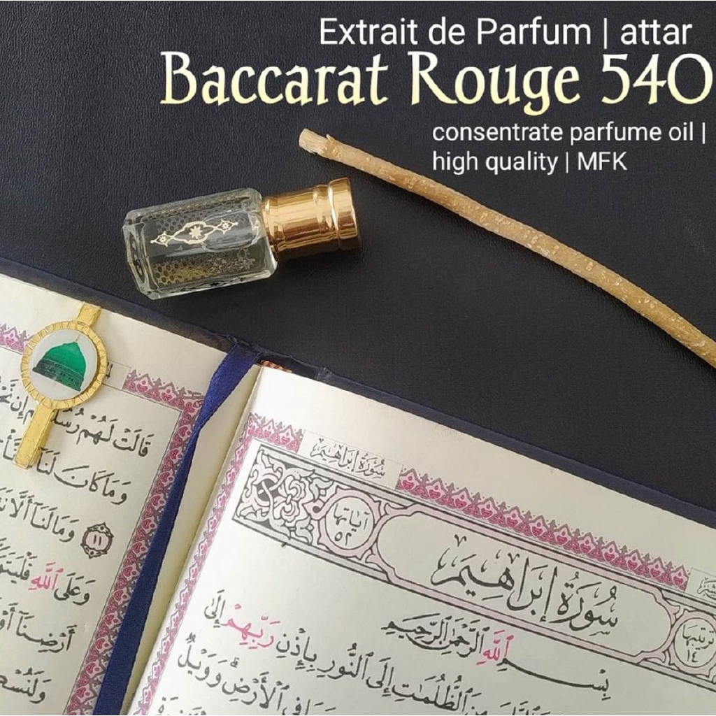 Jual Parfum Surrati Baccarat Rouge 540 Bakarat Rouje Original Arab ...