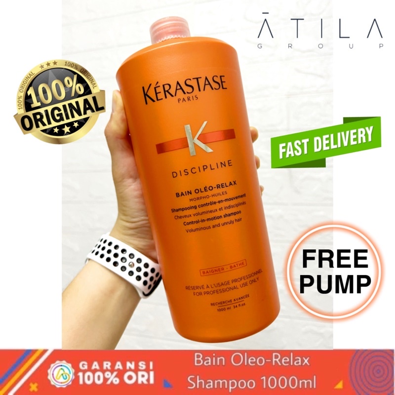 Jual Kerastas* Bain Oleo Relax 1000ml | Shampoo Rambut Kasar dan