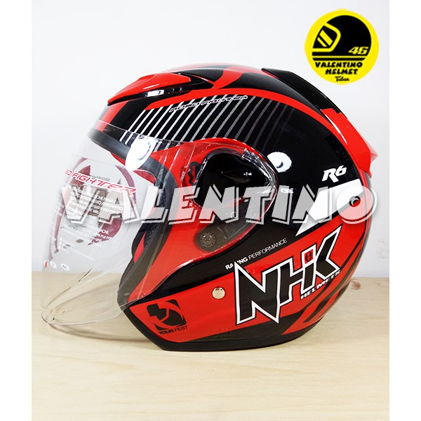 Jual NHK R6 Spectra Red Black | Shopee Indonesia