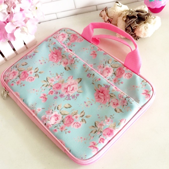 Jual Tas Laptop Shabby chic, cover laptop flower, tas laptop lucu ...