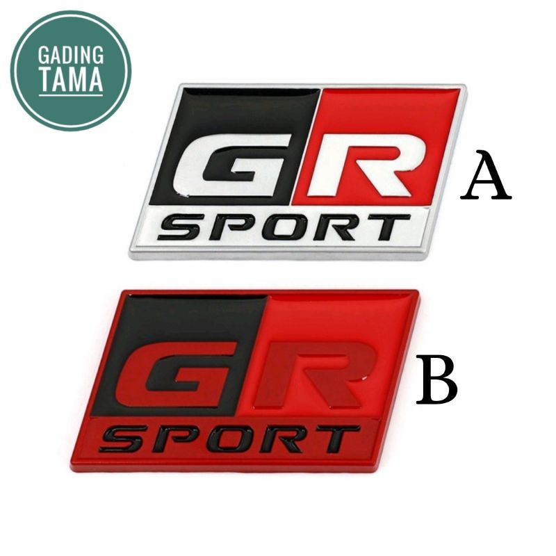 Jual Stiker Emblem Mobil GR SPORT Bahan METAL | Shopee Indonesia