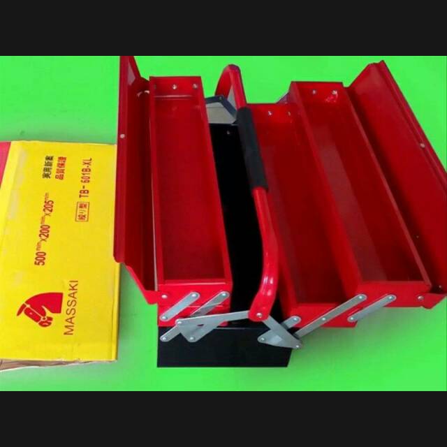 Jual TOOL BOX BESI 3 SUSUN MASAKI/ KOTAK PERALATAN KERJA/KOTAK MEKANIK ...