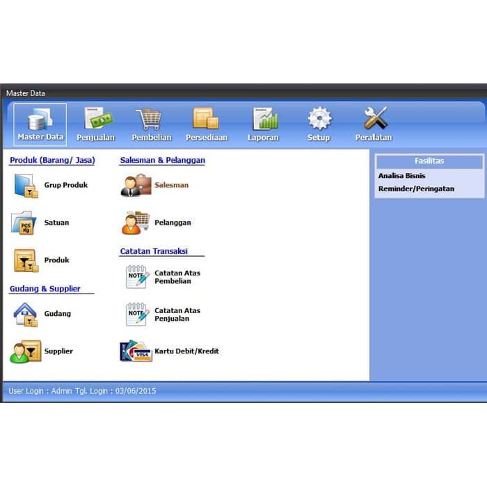 Jual SOFTWARE TOKO PENJUALAN M-DISTRIBUSI BUSSINES | Shopee Indonesia