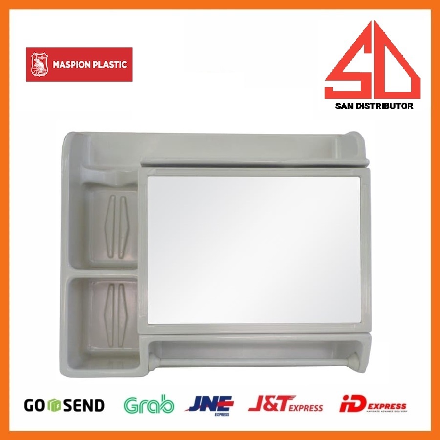 Jual Blue.Star00 Maspion Mc-5 Mirror Box Wall Cabinet Kotak Sabun Kaca ...
