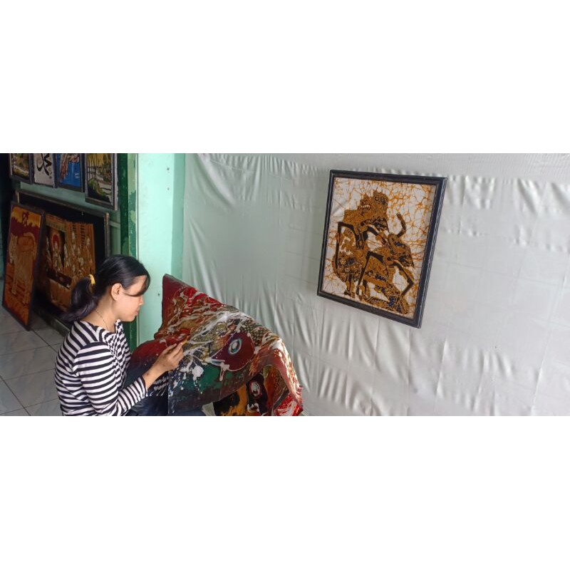 Jual Lukisan Batik Rama Shinta 40x40 | Shopee Indonesia