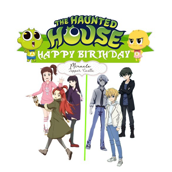 Jual SHINBI HAUNTED HOUSE CAKE TOPPER | Shopee Indonesia
