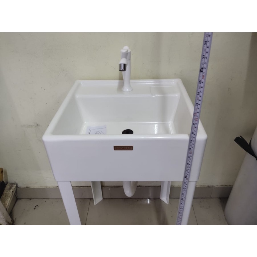 Jual WASTAFEL PVC PUTIH + KAKI PVC INNOPLAS/Bak Cuci Piring Wastafel ...
