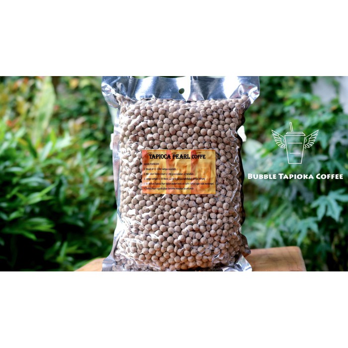 Jual Bubble Tapioca Pearl Coffee / Topping Boba Rasa Kopi 1Kg | Bubble ...