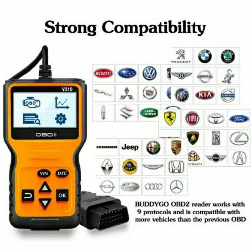 Jual Scanner mobil OBD 2 High Quality | Shopee Indonesia