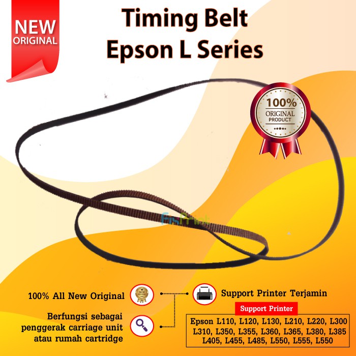 Jual Timing Belt Epson L110 L120 L210 L220 L300 L310 L350 L355 L360 L365 L380 L385 L405 L455 6240