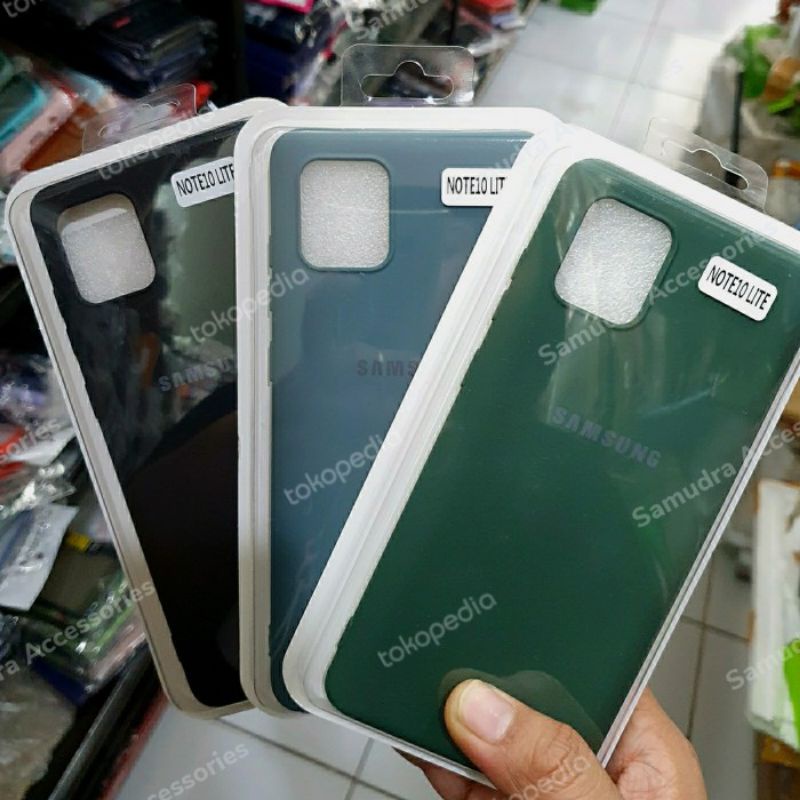 Case Note 10 Lite Accessories Jual SAMSUNG NOTE 10 LITE Silikon