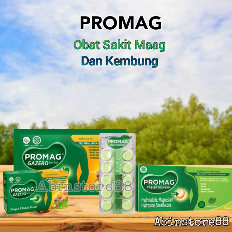 Jual PROMAG Obat Sakit Maag Dan Kembung | Shopee Indonesia