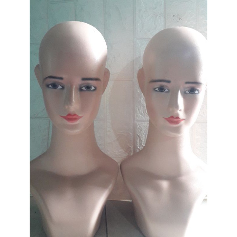 Jual manekin patung kepala display hijab dewasa Shopee Indonesia