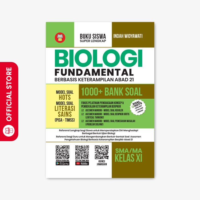 Jual Yrama Widya - Biologi Fundamental SMA/MA Kelas 11 | Shopee Indonesia