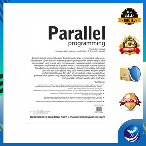 Jual Penerbit Andi - Parallel Programming, Teknik Dan Aplikasi ...