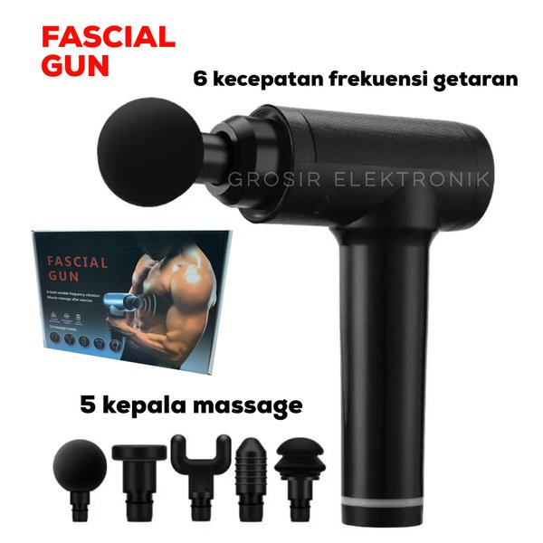 Jual Fascial Gun Massage Gun Alat Pijat Getar Terapi Otot Therapy