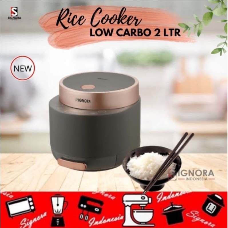 Jual Rice Cooker Low Carbo 2 Liter Shopee Indonesia