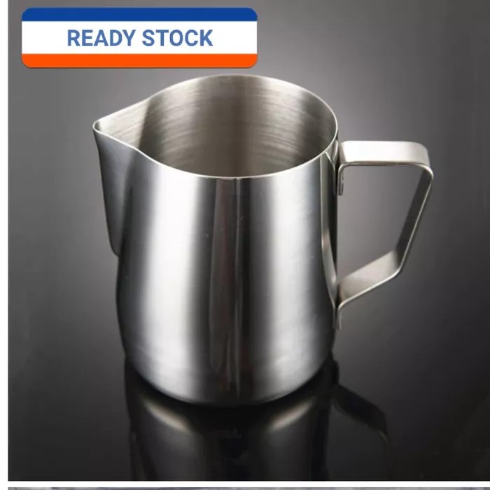 Jual Milk Jug Barista Stainless Steel Ml Ready Stock Shopee