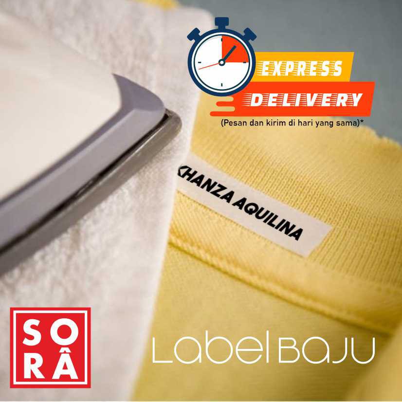 Jual LABEL SETRIKA / LABEL NAMA BAJU / LABEL LAUNDRY / LABEL NAMA BAJU ...