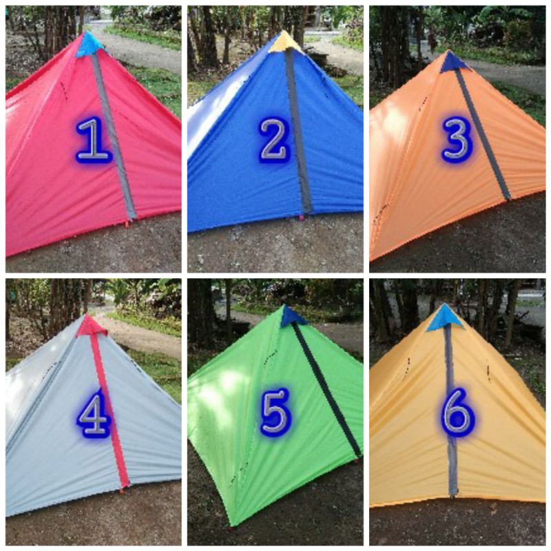 Jual Tenda Tarptent Bonus Pasak 4 pcs Shopee Indonesia