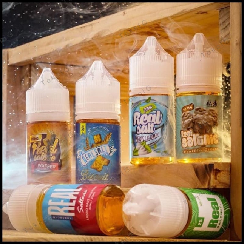 Jual LIQUID REAL SALTNIC REAL SALT NIC 30ML SERIES 30ML BY VAPE ...