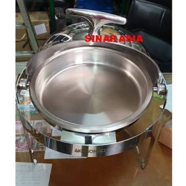 Jual Pemanas Makanan 6lt Prasmanan Hotel Catering Chafing Dish Roll Top ...