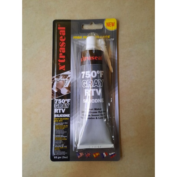 Jual Lem Xtraseal 750°F Gray RTV Selicone (85 gm) | Shopee Indonesia